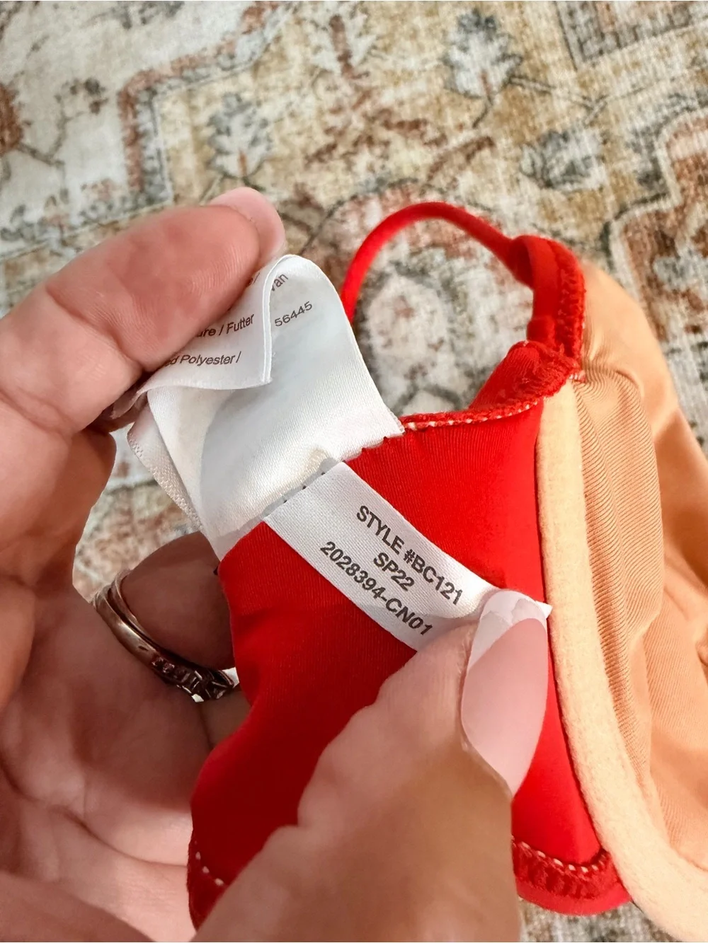 J. Crew 1993 Underwire Bikini Top